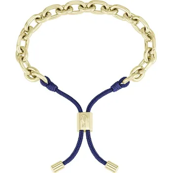 Náramek Pozlacený náramek s posuvnou sponou Linke 2040252 Lacoste