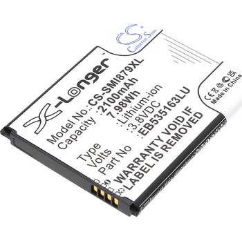 Baterie pro mobilní telefon Baterie Cameron Sino CS-SMI879XL pro Samsung GT-I9060 - neoriginální