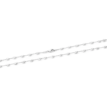 Náhrdelník Módní stříbrný balónkový náhrdelník AGS1148 Beneto Exclusive / Délka: 45 cm