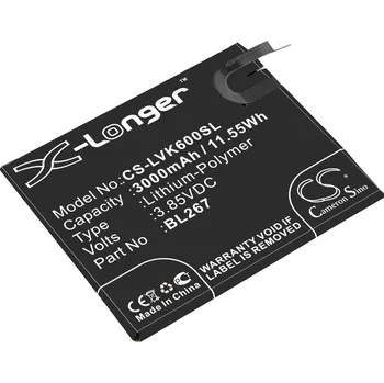 Baterie k notebooku Baterie Cameron Sino CS-LVK600SL pro Lenovo Vibe K6 - neoriginální