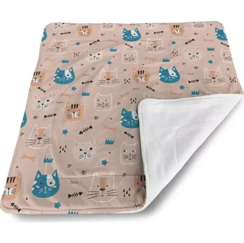 deka Sablio Deka pro miminko Barevné kočičky - 80x100 cm