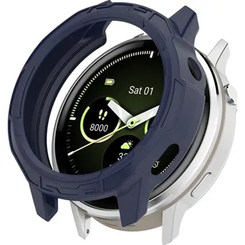 Příslušenství k chytrým hodinkám VSECHNONAMOBIL 127938 TPU HALF COVER Kryt pro Garmin Venu 4 45mm modrý