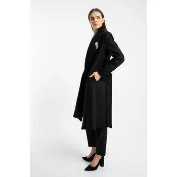 Dámský kabát CLICK Zimní kabát 70-0023 Černá Comfortable Fit 42