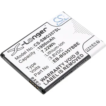 Baterie pro mobilní telefon Baterie Cameron Sino CS-SMG357SL pro Samsung Galaxy Ace Style LTE - neoriginální