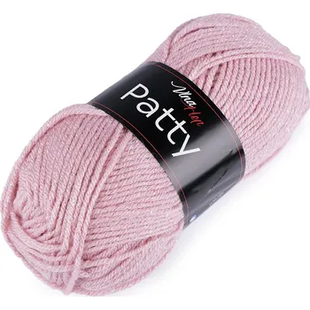 Příze Pletací příze Patty 100 g, střední, 4 (4401) pudrová