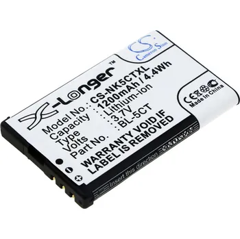 Baterie pro mobilní telefon Baterie Cameron Sino CS-NK5CTXL pro Nokia C5 - neoriginální