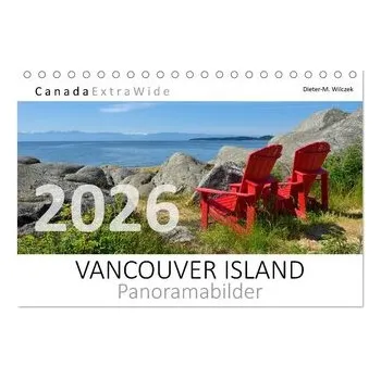 Cestování Vancouver Island Panoramabilder (Tischkalender 2026 DIN A5 quer), CALVENDO Monatskalender - Wilczek, Dieter-M.