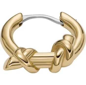 Náušnice Originální pozlacená single náušnice DX1566710 Diesel