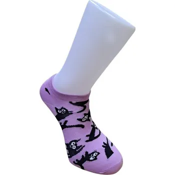 Dámské ponožky Aura Via Dámské ponožky kotníkové kočičky 35-38