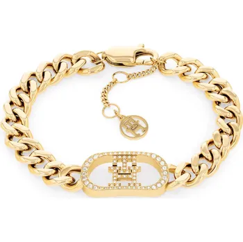 Náramek Luxusní pozlacený náramek Monogram 2780895 Tommy Hilfiger