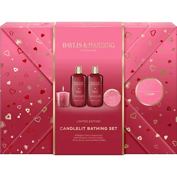 Kosmetická sada Dárková sada Midnight Cherry Set Baylis & Harding - 4 ks