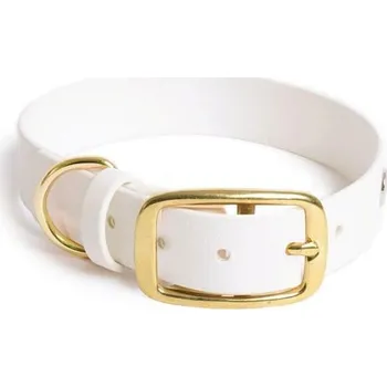 Obojek pro psa Bura Obojek bílý Beza Psiavlova - L Bura sp. z o.o.