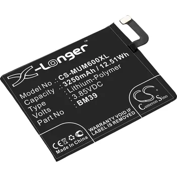 Baterie pro mobilní telefon Baterie Cameron Sino CS-MUM600XL pro Xiaomi Redmi 6 - neoriginální
