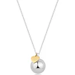 Dlouhý bicolor náhrdelník s rolničkou Whisper SWP04 S Agapo