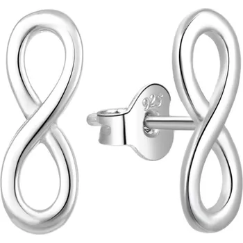 Náušnice Stylové stříbrné náušnice Nekonečno E0002325 Moiss