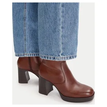 Dámské kozačky Polokozačky Tamaris 1-25324-45 Hnědá 38