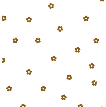 Teplákovina Takoy 150 cm nebělená malé ostružinové květiny Edelia