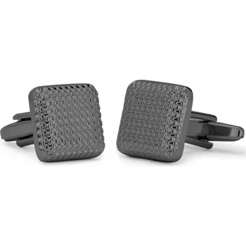 Manžetový knoflíček Moderní černé manžetové knoflíčky Troli