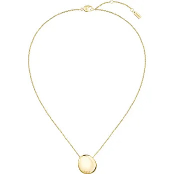 Náhrdelník Dámský pozlacený náhrdelník Nugget 1580712 Hugo Boss