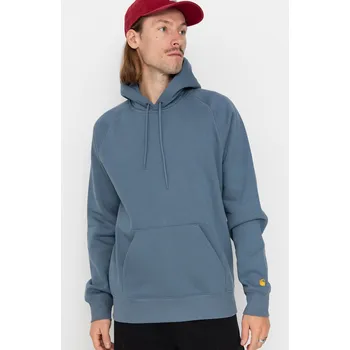 Pánská mikina Carhartt WIP Chase HD (angelite/gold) XXL, námořnická modrá