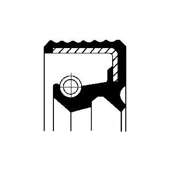 Těsnění převodovky Těsnicí kroužek hřídele, automatická převodovka CORTECO 49183993