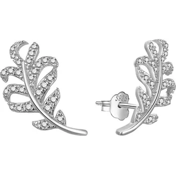 Náušnice Třpytivé podélné náušnice s kubickými zirkony E0003043 Moiss