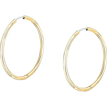 Náušnice Pozlacené kruhové náušnice z oceli Ø 3,5 cm Creole SAUP26 Morellato