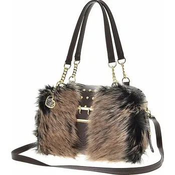 Kabelka Kabelka Laura Biaggi AB936/2 čokoládová/hnědá