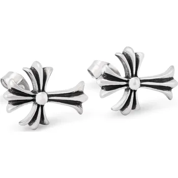 Náušnice Designové pánské náušnice s křížem KS-130 Troli