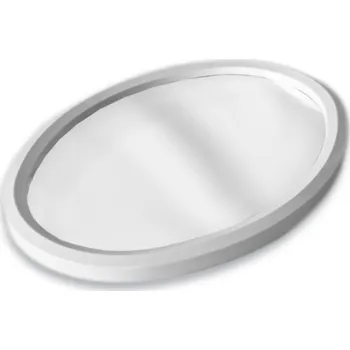 Kosmetické zrcátko Zrcadlo 50x39cm ovál plast.rám