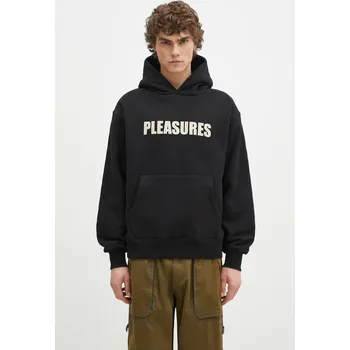 Dámská mikina Mikina PLEASURES Wave Quilted, XXL, černá, 99X