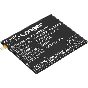 Baterie pro mobilní telefon Baterie Cameron Sino CS-MX681XL pro MeiZu Meilan U10 Dual SIM - neoriginální