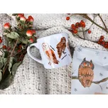 ePiPí Keramický hrnek na espresso - Sovy