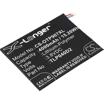 Baterie pro mobilní telefon Baterie Cameron Sino CS-OTP907XL pro Alcatel OT-9007 - neoriginální