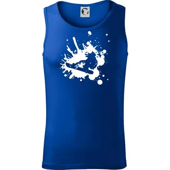 Snowboard splash - Tílko pánské Core - 2XL ( Královská modrá )