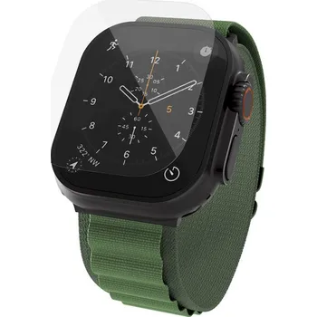 Epico SlimCeramic 3D ochranné sklo pro Apple Watch Ultra 49mm s jednokrokovým aplikátorem Čirá