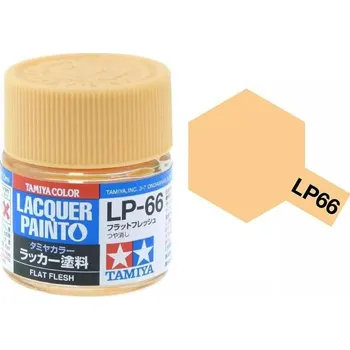 Modelářská barva Tamiya Lacquer LP-66 Flat Flesh/Obličejová 10ml