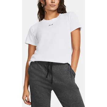 Dámské tričko Under Armour Campus Core SS 1383648-100 Bílá LG