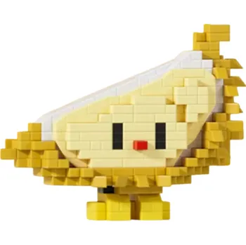 ostatní stavebnice Stavebnice Mini Durian 9,6 x 4,4 x 7,04 cm 380 ks Mikro 3D DIY bloky Exotické ovoce Kreativní stavební hračka pro děti 8+ Let Dívky Chlapci Model