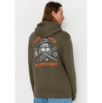 Pánská mikina Element Timber Hobos HD (kalamata) XL, zelená