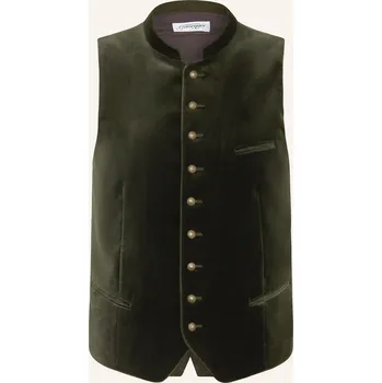 Pánská bunda Grasegger Pánská Krojová Vesta Kreuzer, tmavě zelená /...