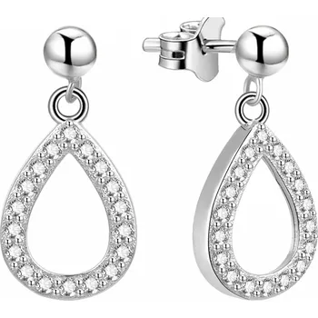 Náušnice Stříbrné náušnice se zirkony TAGUP1632S Beneto