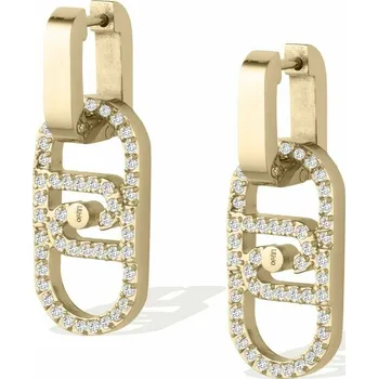 Náušnice Pozlacené visací náušnice LJ2810 Liu Jo