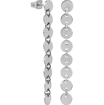 Náušnice Luxusní penízkové náušnice z ušlechtilé oceli Troli