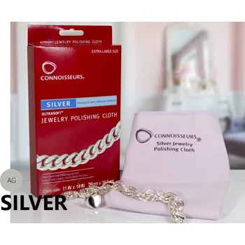 Šperkovnice Čisticí utěrka pro stříbrné šperky CONNOISSEURS CN-1031/AG Jk Box
