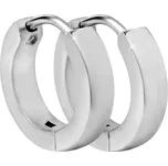 Ocelové náušnice kroužky Troli