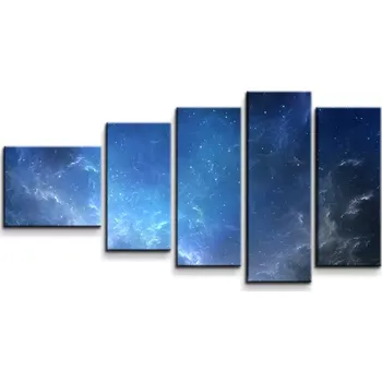 Obraz Sablio Obraz - 5-dílný Hvězdné nebe - 100x60 cm