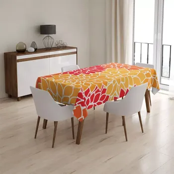 ubrus Sablio Ubrus Barevné květiny - 90x90 cm