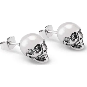 Náušnice Stylové pánské náušnice s lebkou KS-131 Troli