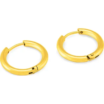 Náušnice Pozlacené kruhové náušnice KS-156 Troli